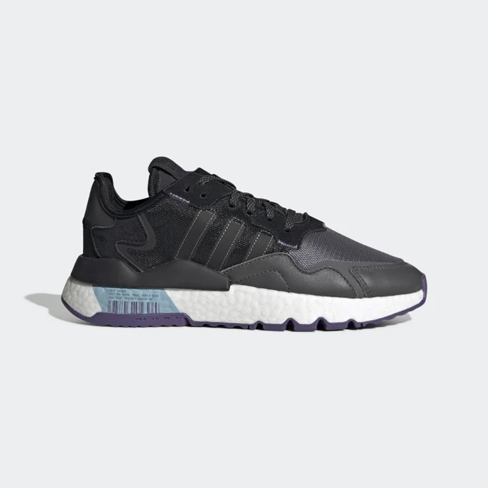 Originales Adidas Nite Jogger Hombre Moradas | 46ZFMKBA