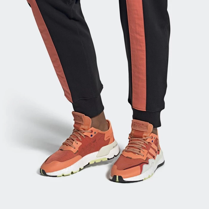 Originales Adidas Nite Jogger Hombre Naranjas | 92QJTMEZ