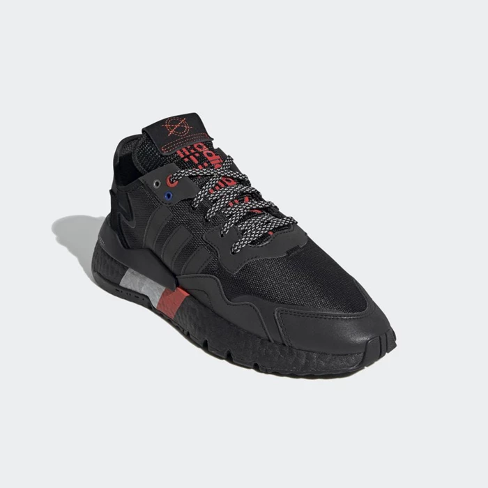 Originales Adidas Nite Jogger Hombre Negras | 01MJSIOT