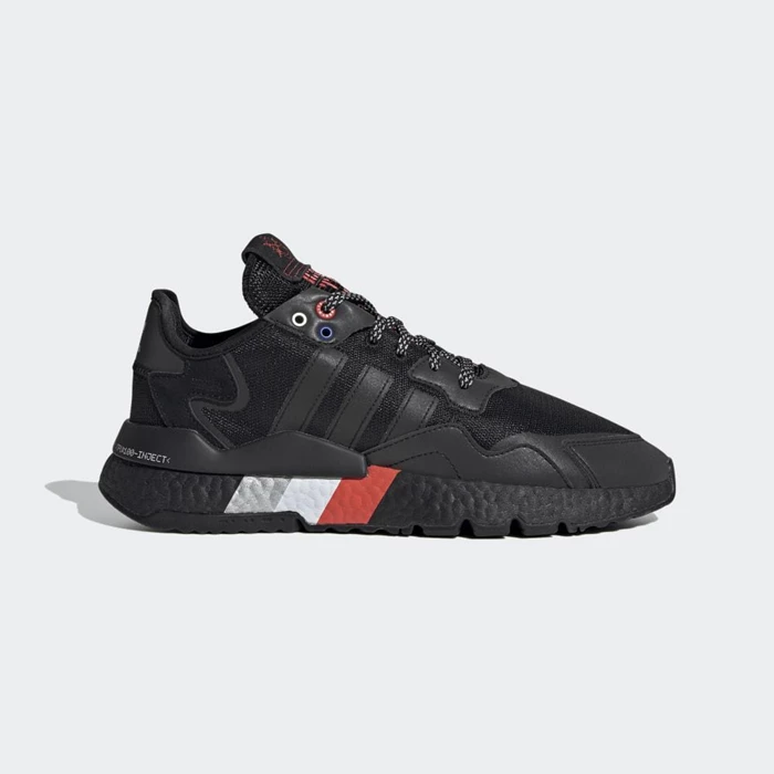 Originales Adidas Nite Jogger Hombre Negras | 01MJSIOT