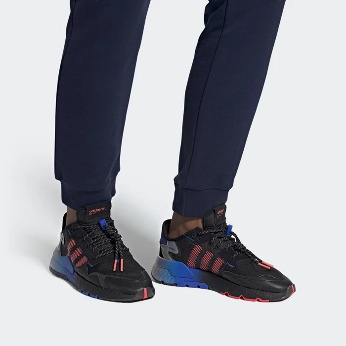 Originales Adidas Nite Jogger Hombre Negras | 04EXBOJU