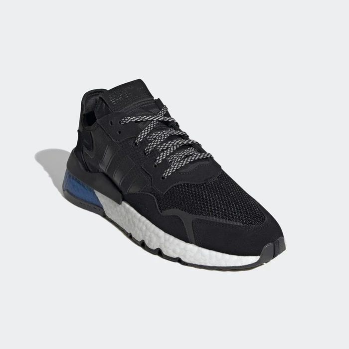 Originales Adidas Nite Jogger Hombre Negras | 21WVGKLS