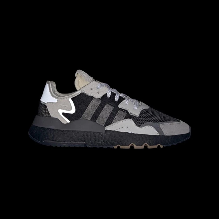 Originales Adidas Nite Jogger Hombre Negras | 40XUZRME