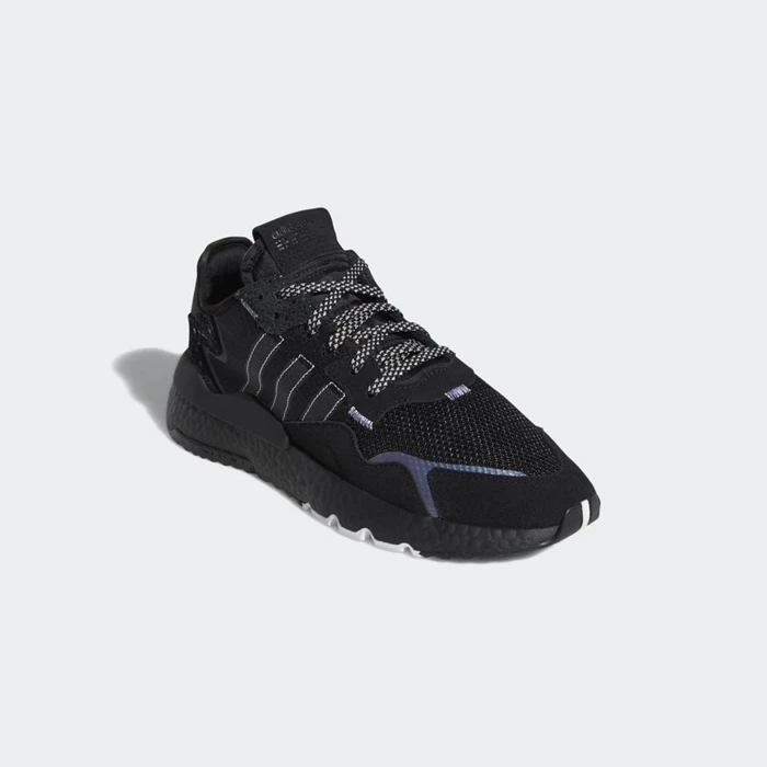 Originales Adidas Nite Jogger Hombre Negras | 42UXBYZO