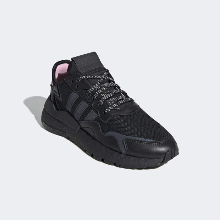 Originales Adidas Nite Jogger Hombre Negras | 42VMUOQW