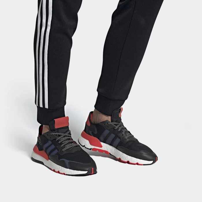 Originales Adidas Nite Jogger Hombre Negras | 74OEBVRU