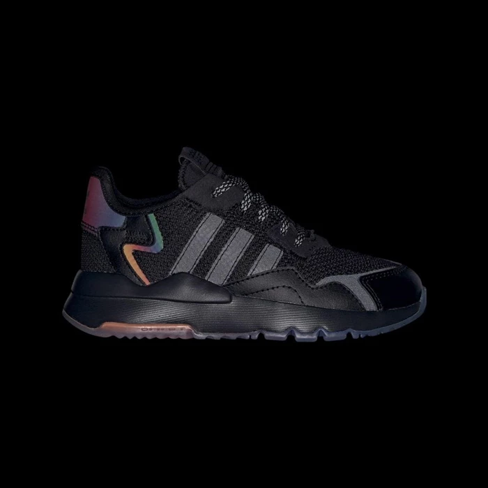 Originales Adidas Nite Jogger Hombre Negras | 78LSAOVD