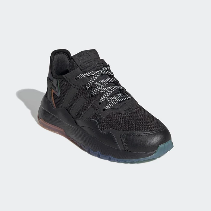 Originales Adidas Nite Jogger Hombre Negras | 78LSAOVD