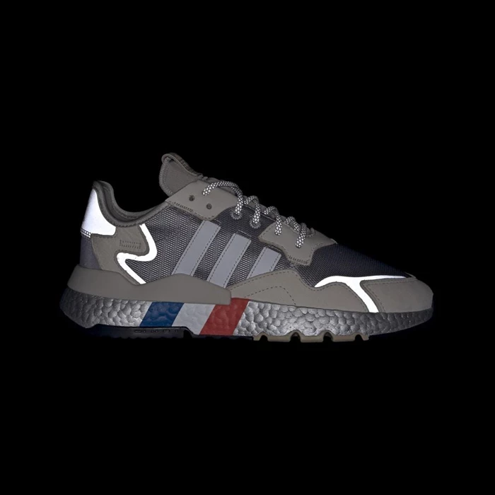 Originales Adidas Nite Jogger Hombre Plateadas | 83SUEDPH