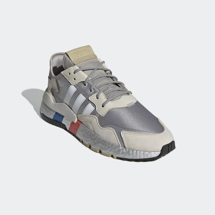 Originales Adidas Nite Jogger Hombre Plateadas | 83SUEDPH