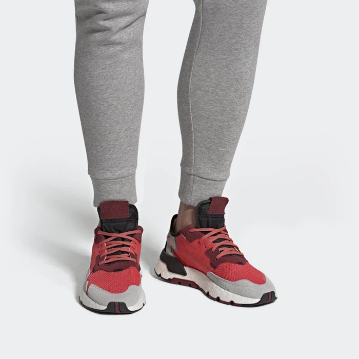 Originales Adidas Nite Jogger Hombre Rojas | 14UBLIHE