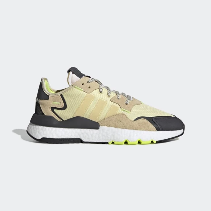 Originales Adidas Nite Jogger Mujer Amarillo | 09DXPCFV