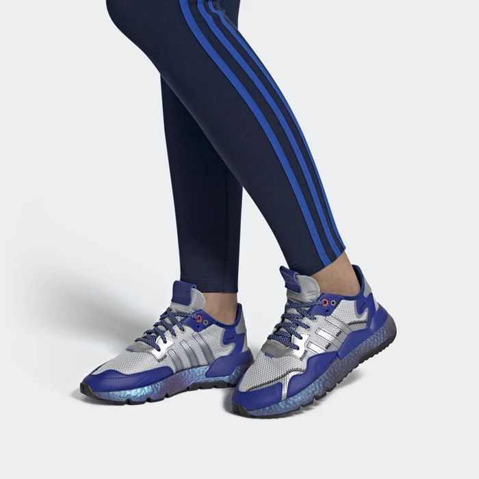 Originales Adidas Nite Jogger Mujer Azules | 38PITHUY