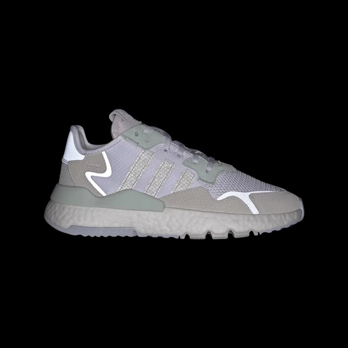 Originales Adidas Nite Jogger Mujer Blancas | 02WCRUJP