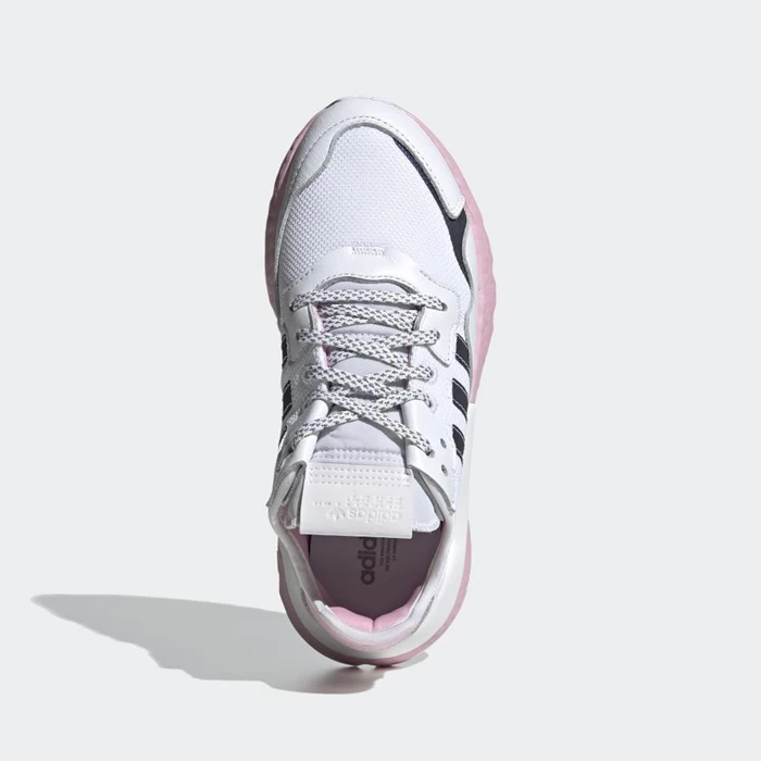 Originales Adidas Nite Jogger Mujer Blancas | 27TAZGRN