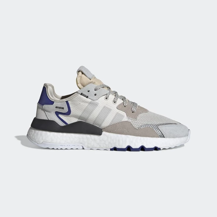 Originales Adidas Nite Jogger Mujer Blancas | 73CKDVAF