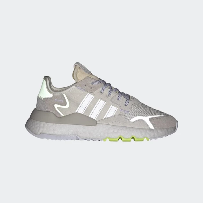 Originales Adidas Nite Jogger Mujer Blancas | 96CXTJEU