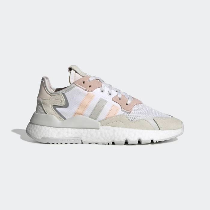 Originales Adidas Nite Jogger Mujer Blancas | 97YXRUHW