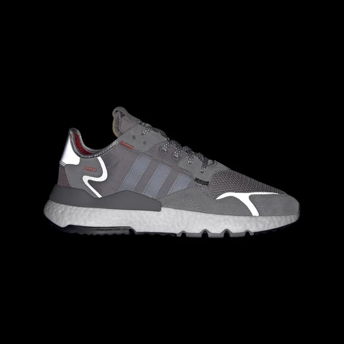 Originales Adidas Nite Jogger Mujer Gris | 29MNASVJ