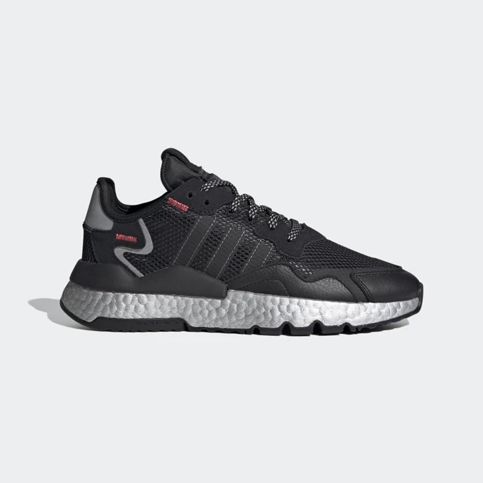 Originales Adidas Nite Jogger Mujer Negras | 03CYBPNW