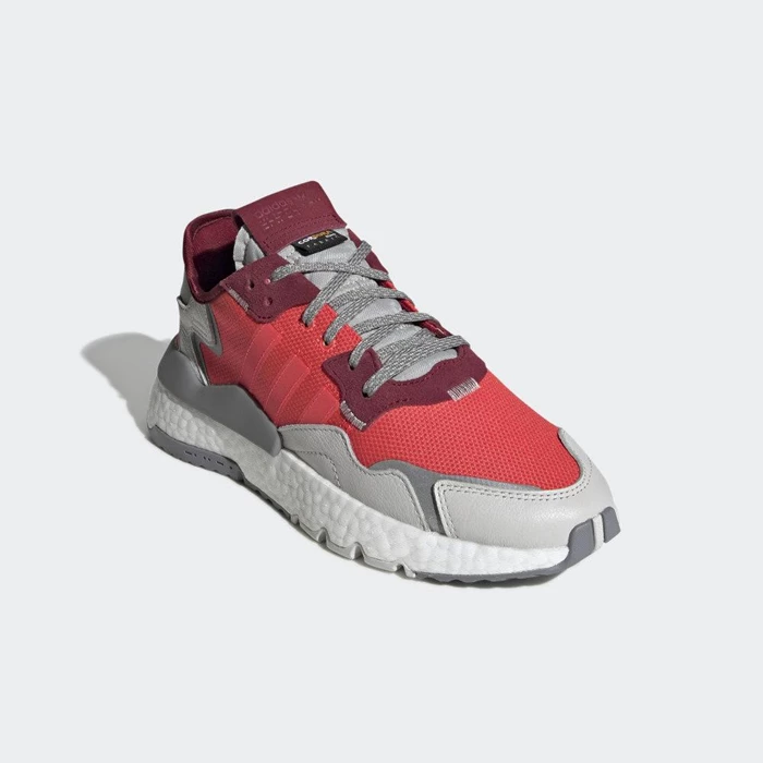 Originales Adidas Nite Jogger Mujer Rojas | 60ULNXGM