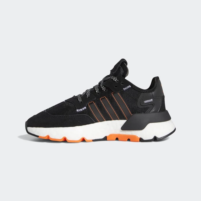 Originales Adidas Nite Jogger Niños Negras | 13DARUIL