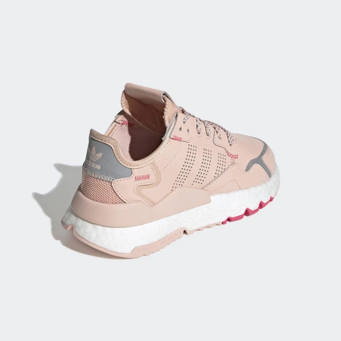 Originales Adidas Nite Jogger Niños Rosas | 18MRPWQB