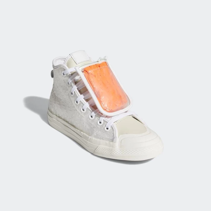 Originales Adidas Nizza 420 Hi RF Hombre Blancas | 05KVLWJD