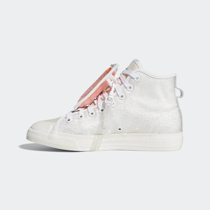 Originales Adidas Nizza 420 Hi RF Hombre Blancas | 05KVLWJD