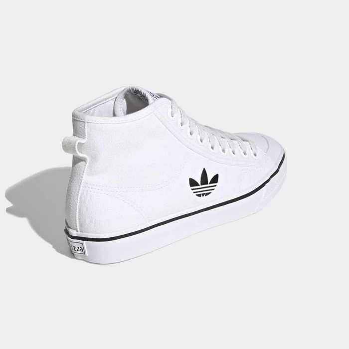 Originales Adidas Nizza Hi Hombre Blancas | 59ZCDOPQ