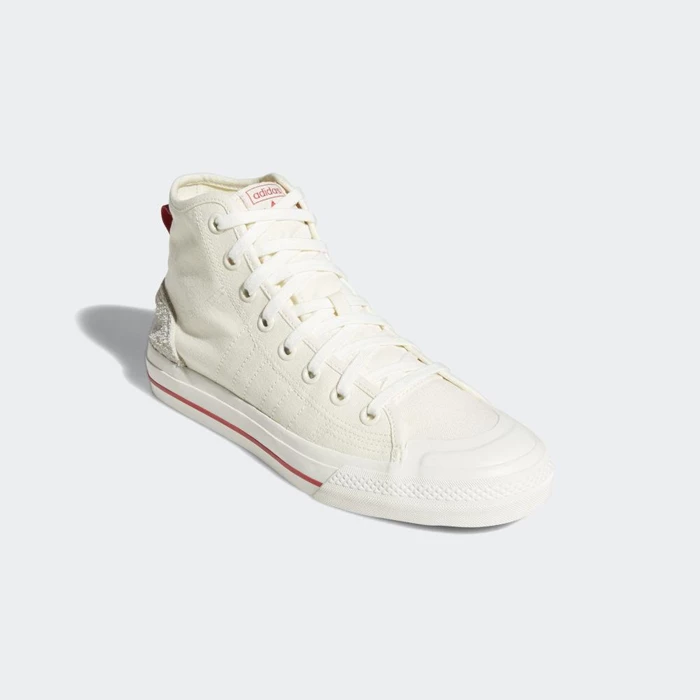 Originales Adidas Nizza Hi RF Hombre Blancas | 18HQNLUT