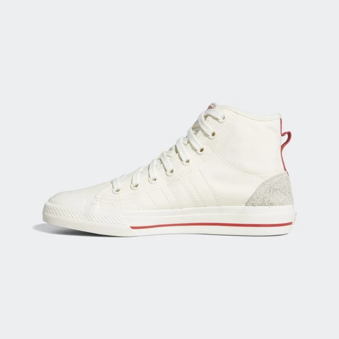 Originales Adidas Nizza Hi RF Hombre Blancas | 18HQNLUT