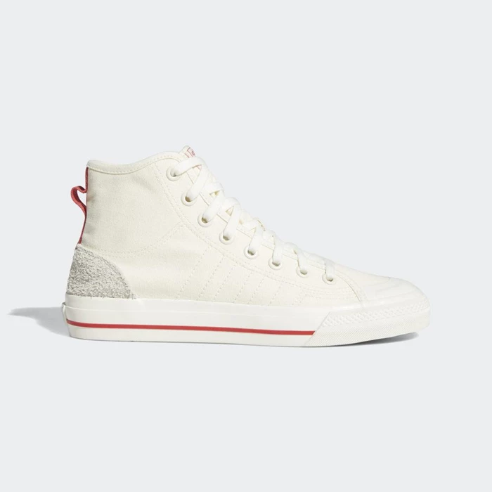 Originales Adidas Nizza Hi RF Hombre Blancas | 18HQNLUT