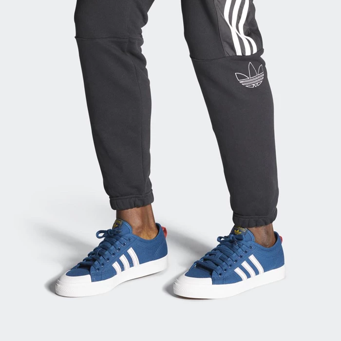 Originales Adidas Nizza Hombre Azules | 15GJFEML