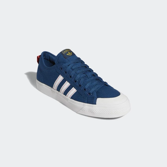 Originales Adidas Nizza Hombre Azules | 15GJFEML