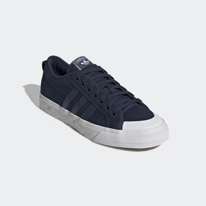 Originales Adidas Nizza Hombre Azules | 63MQFEUG