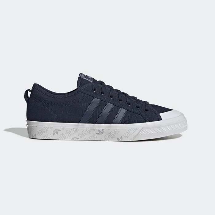 Originales Adidas Nizza Hombre Azules | 63MQFEUG