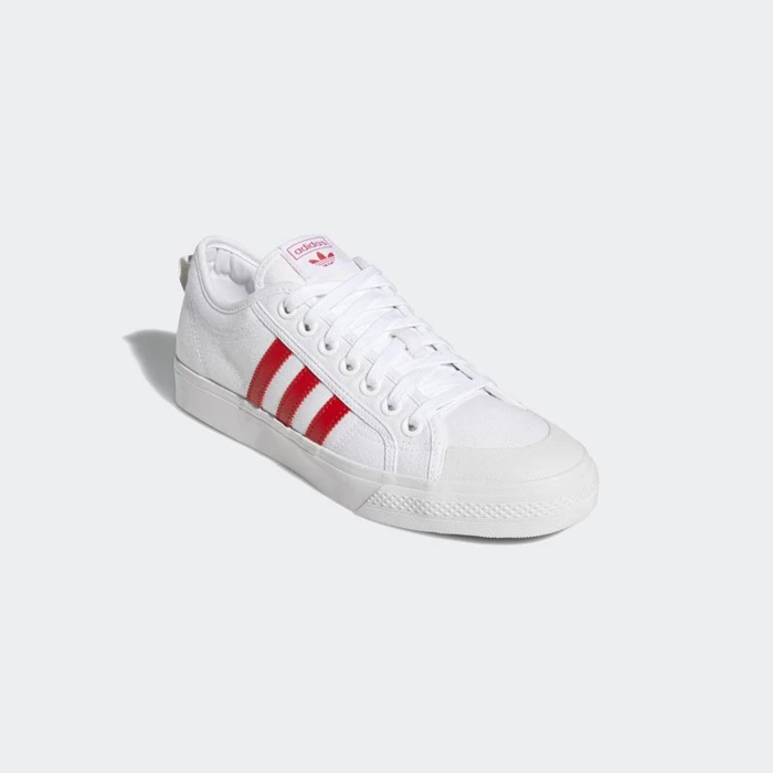 Originales Adidas Nizza Hombre Blancas | 08RVLIJT