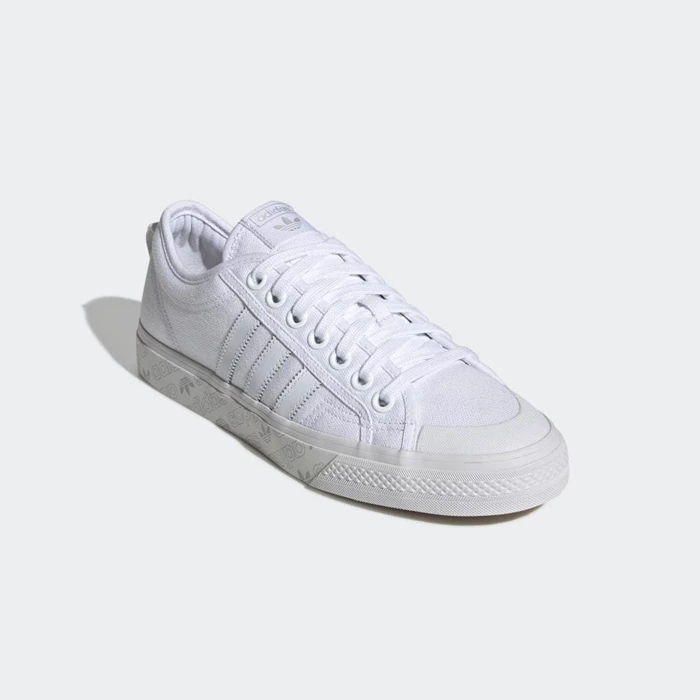 Originales Adidas Nizza Hombre Blancas | 53CGWQDI