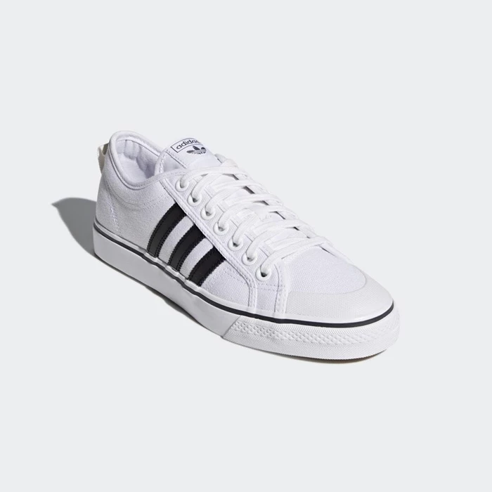 Originales Adidas Nizza Hombre Blancas | 68OBWLUM