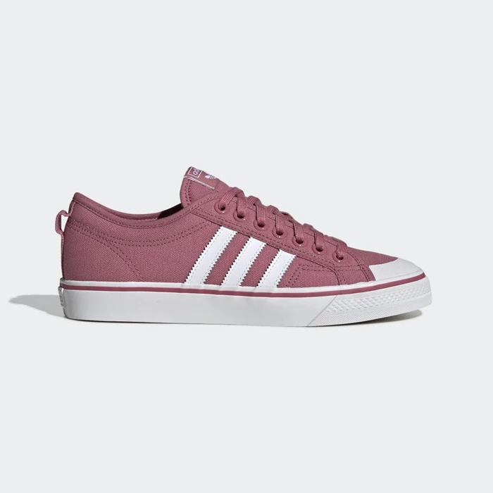 Originales Adidas Nizza Hombre Burdeos | 40EJPXQS