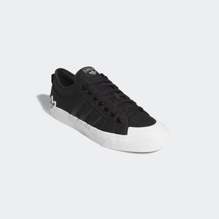 Originales Adidas Nizza Hombre Negras | 76OBPKJI