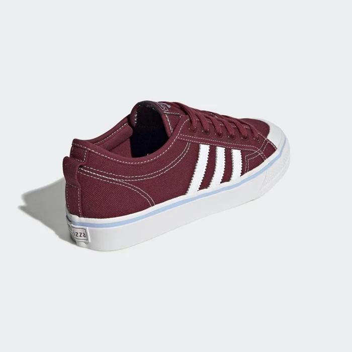 Originales Adidas Nizza Mujer Burdeos | 78WHZKYB