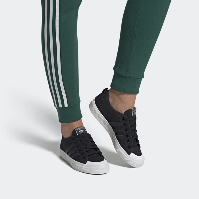 Originales Adidas Nizza Mujer Negras | 59DCTWYL