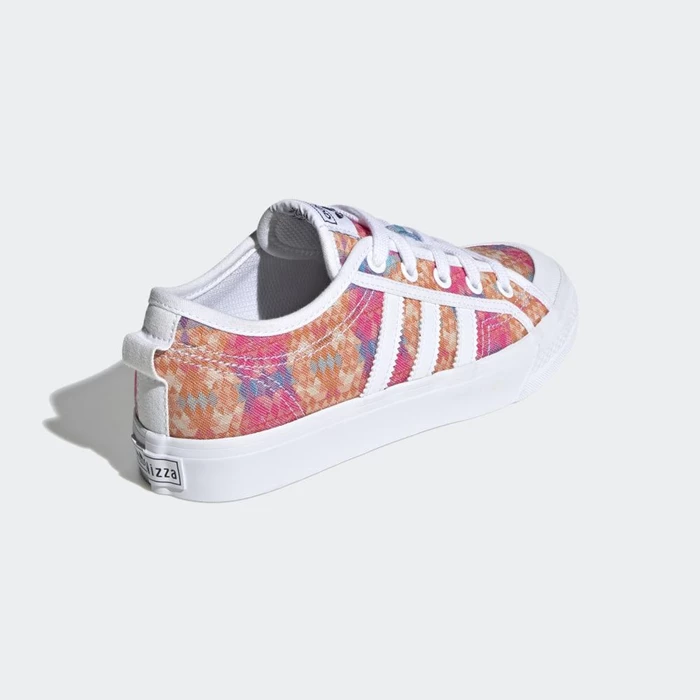 Originales Adidas Nizza Niños Blancas | 72IEWYTQ