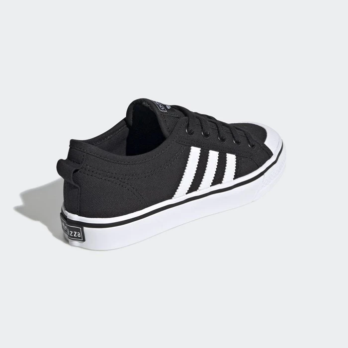 Originales Adidas Nizza Niños Negras | 47CPLYAB