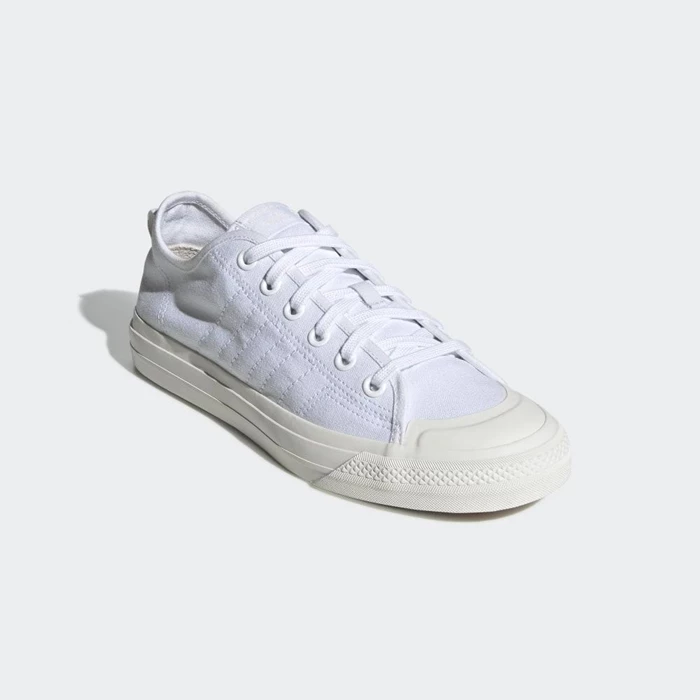 Originales Adidas Nizza RF Hombre Blancas | 21GKQHMP