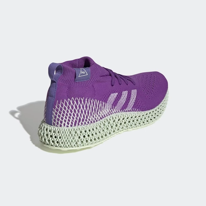 Originales Adidas Pharrell Williams 4D Mujer Moradas | 68LOYRNU