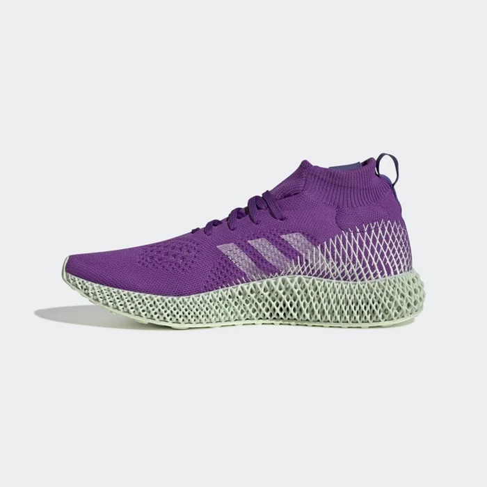 Originales Adidas Pharrell Williams 4D Mujer Moradas | 68LOYRNU