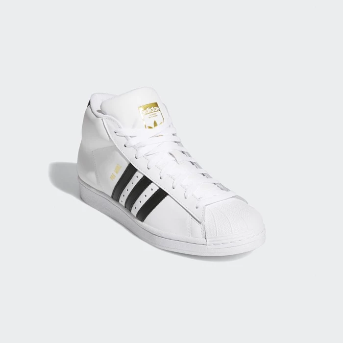 Originales Adidas Pro Model Hombre Blancas | 18MCIASQ